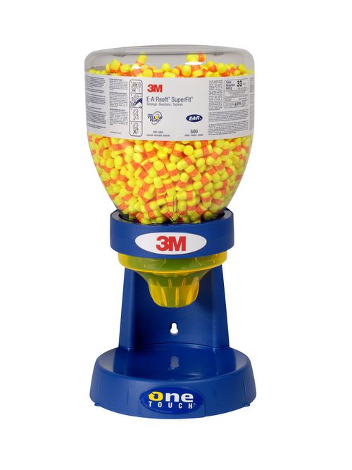 Product image for 3M 391-1254 2000 Pair/Case E-A-RsoFoot SuperFit One Touch Refill, 391-1254, regular (7000042881)