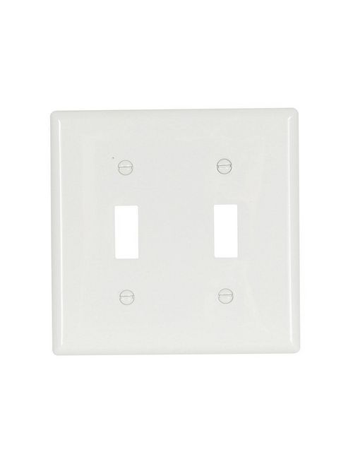 Product image for EWD 5139W-BOX Wallplate 2G Toggle N