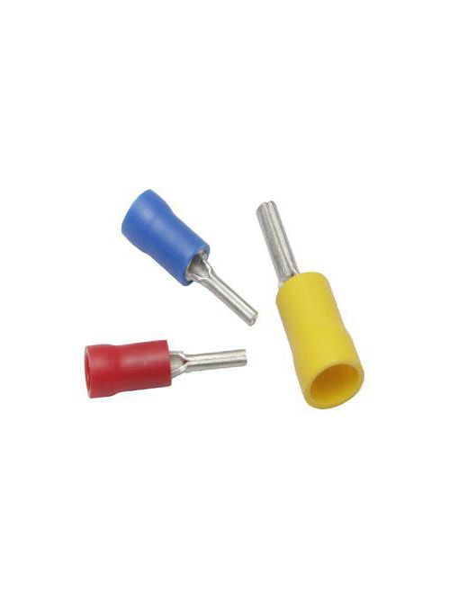 Product image for Burndy PTV18 18-22 Cu Pin Terminal Molded Vinyl Insulated