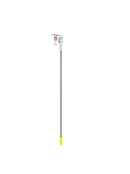 Product image for Caddy DR4TSF24 Drop Threaded Rod with Shot-Fire Bracket, 24", 1/4" Rod