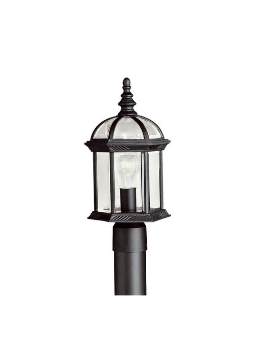 Product image for Kichler 9935BKL18 Outdoor Post Mt 1Lt