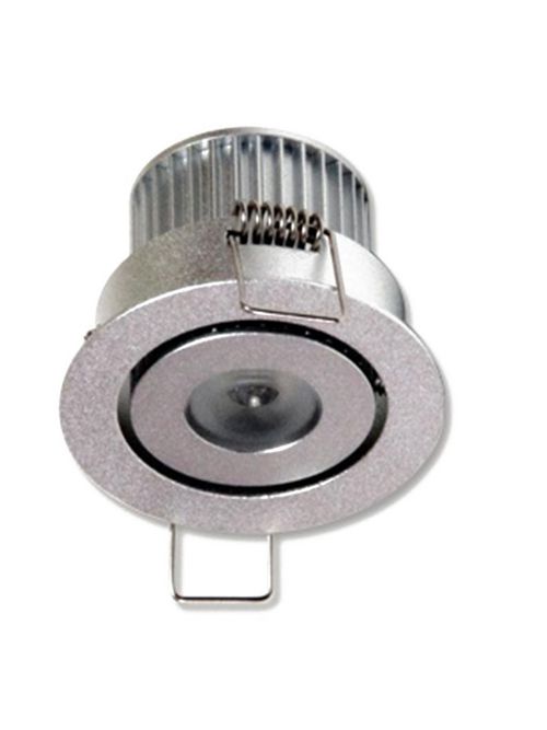 Product image for Projector LED 3W 12V 2" brushed aluminium
