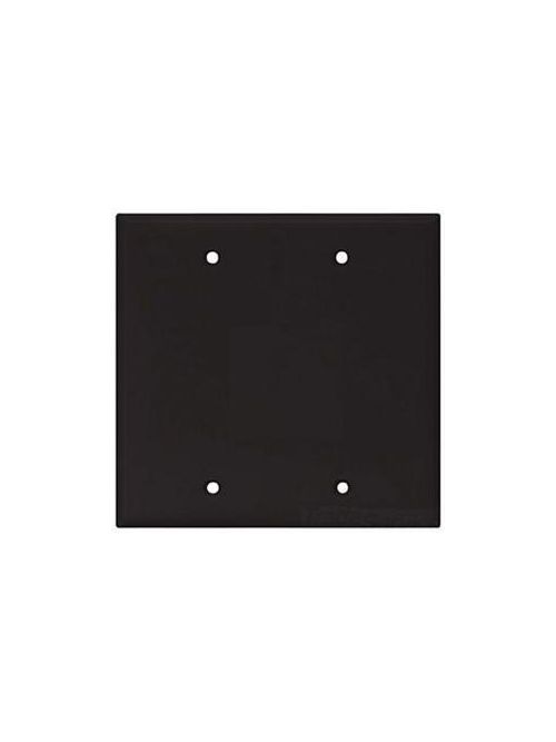 Product image for EWD PJ23BK Wallplate 2G Blank Box M