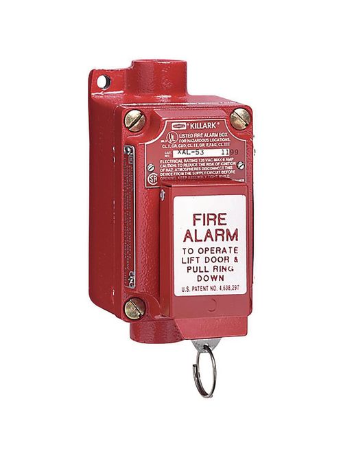 Hubbell Electrical Systems XAL-53 1NO/1NC Pull Ring Fire Alarm Station Hubbell Electrical Systems XAL-53 1NO/1NC Pull Ring Fire Alarm Station