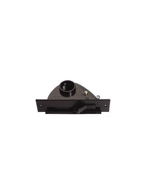Product image for Broan CI365B 6-1/2 x 1-1/2 x 4 Inch Black Central Vacuum System Dustpan Inlet