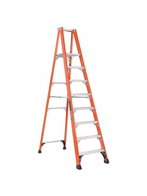 Louisville Ladder FP1408HD 8 Foot 375 lb Duty Rating Fiberglass ...