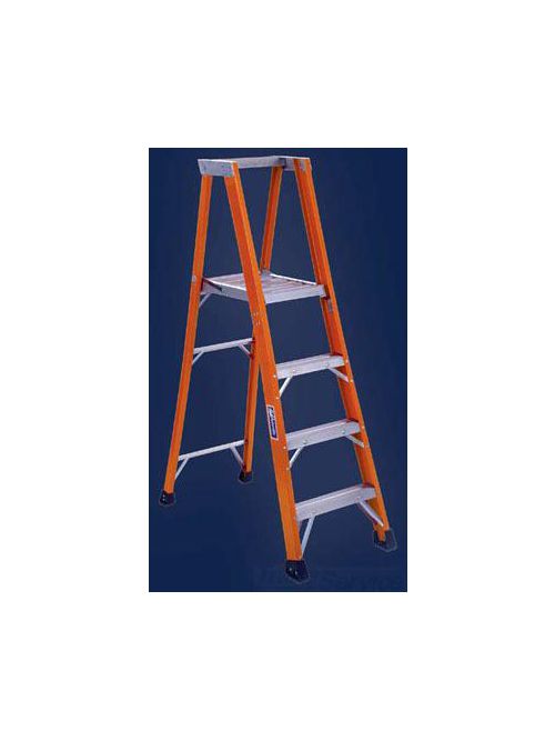 Louisville Ladder FP1410HD 10 Foot 375 lb Duty Rating Fiberglass Platform Ladder Louisville Ladder FP1410HD 10 Foot 375 lb Duty Rating Fiberglass Platform Ladder