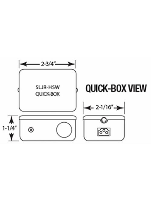 Product image for GMLTG SLJR-HSW JUNCTION BOX