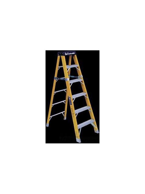 Product image for Louisville Ladder FS1112HD 12 Foot 375 lb Duty Rating Fiberglass Step Ladder