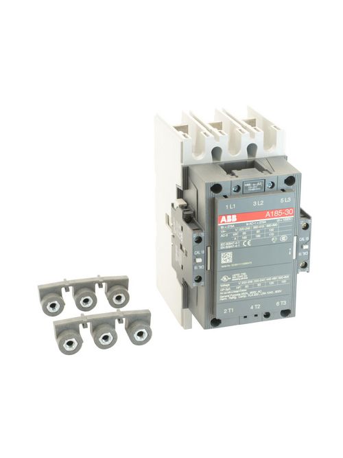 Product image for ABB A185-30-22-84 120V 3P CONTACTOR A185 3P CONTR,120/60,2NO-2NC