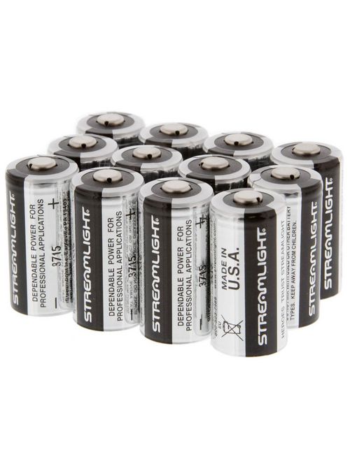 Product image for STREAMLIGHT 85177 LITHIUM BATTERY ONLY SOLD IN PACKS OF 12 12=12PK CR123A