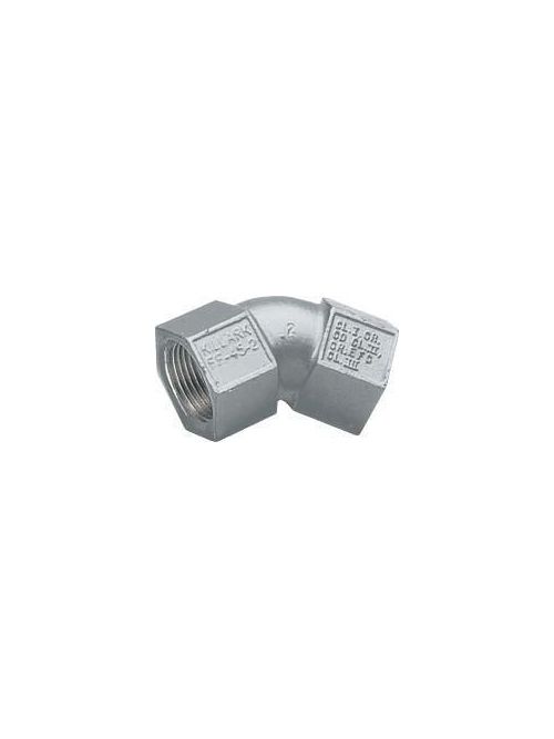 Hubbell Electrical Systems FF-45-3M 1 Inch Zinc Plated Iron Female-to-Female 45 Degrees Conduit Elbow Hubbell Electrical Systems FF-45-3M 1 Inch Zinc Plated Iron Female-to-Female 45 Degrees Conduit Elbow