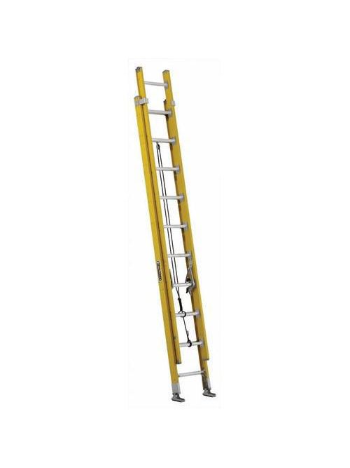 Louisville Ladder FE4220HD 20 Foot 375 lb Duty Rating Fiberglass Extension Ladder Louisville Ladder FE4220HD 20 Foot 375 lb Duty Rating Fiberglass Extension Ladder