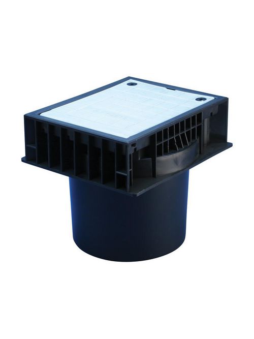 Product image for Erico PIT03 Inspection Housing, High-Impact Polypropylene, 8.5" x 9.5" x 8.2"