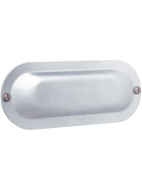 Hubbell Electrical Systems 680S 2 Inch Galvanized Steel Conduit Body Cover Hubbell Electrical Systems 680S 2 Inch Galvanized Steel Conduit Body Cover