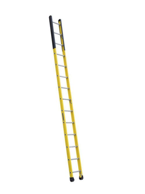 Product image for L-VIL FE8914 14FT FG MANHOLE LADDER TYPE IAA 375LB FIBERGLASS MANHOLE LADDER