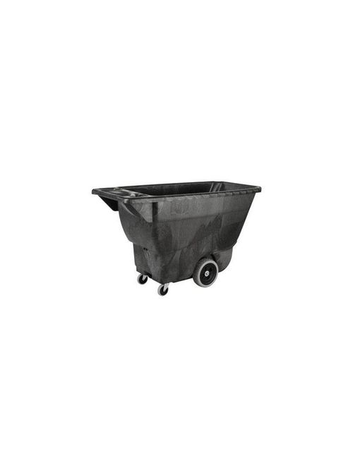 Product image for RUBM FG9T1300BLA 1/2 CU YD SF TT 400 LB CAPACITY