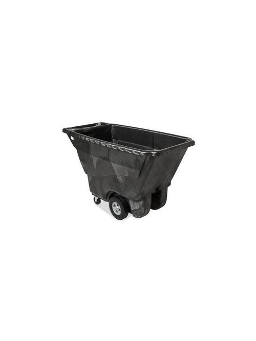 Product image for Rubbermaid FG9T1400-BLA Structural Foam Tilt Truck, Standard Duty, 1/2 cu yd Capacity