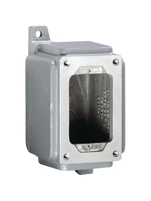 Hubbell Electrical Systems SWB-42 3/4 Inch Copper Free Aluminum Dead End Conduit Device Box Hubbell Electrical Systems SWB-42 3/4 Inch Copper Free Aluminum Dead End Conduit Device Box