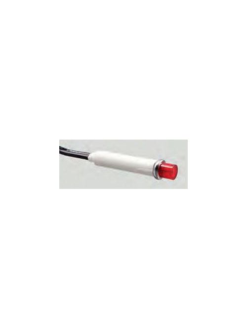 Product image for Selecta Products SL32415-6-BG 5/16 Inch 125 VAC Red Neon Raised Indicator Light