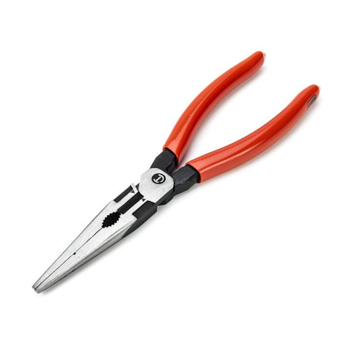 Product image for Crescent Z6548 8" Z2 Long Nose Pliers, Dipped Handles