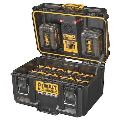 Product image for DeWalt DWST08050 ToughSystem® 2.0 20V MAX Dual Port Charger Box