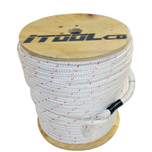 Product image for ITOOL P78-1200 STD DBL BRAID PULLING ROPE - 7/8 INCH X 1200 FT