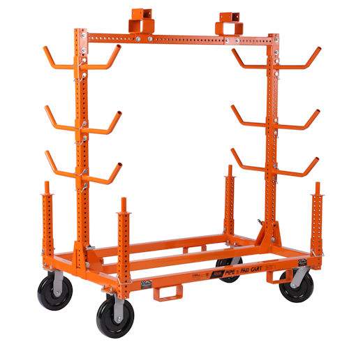 Product image for iTool PFC3000 Pipe & Prefab Cart™, 3000lb Load Capacity