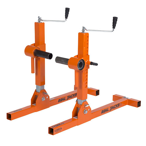 Product image for iTool RJ6K Cable Reel Jacks (1 pair), 6000lb Rated