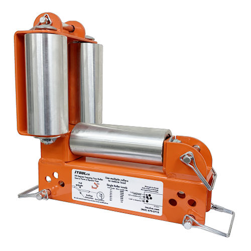 Product image for iTool TR9005 5" 90° Trapping Tray Roller, Small