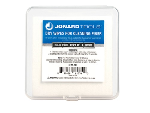 Product image for Jonard DW-90 DRY WIPES 90 PCS