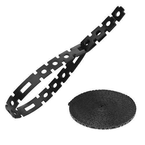 Product image for Klein 450-700 Stretch Cable Tie Roll, 75ft