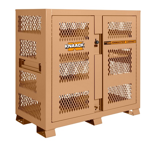 Knaack 139-MT TOOL KAGE&#8482; See-Through Storage Cabinet, 59.4 cu.ft, 60"L x 30"W x 60"H, 16ga Body, Watchman&#174; Lock System