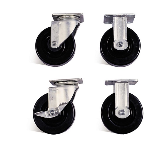 Product image for Knaack 695 6" Caster Set w/Brakes (Set of 4)
