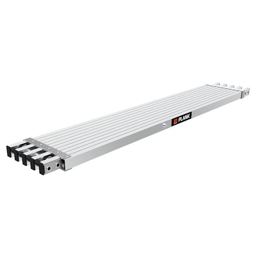 Product image for Little Giant 10069 Adjustable Plank, 6-9ft Model, 250lb One Person, 250lb Rated, Aluminum Ladder Accessory