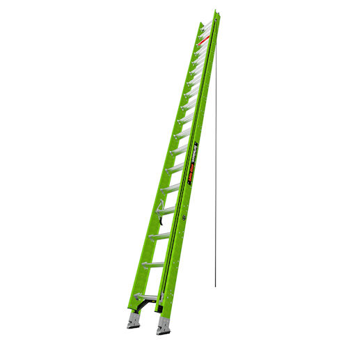 Product image for Little Giant 17736 HyperLite® 36ft Fiberglass Tall Extension Ladder, ANSI IA, 300lb Rated