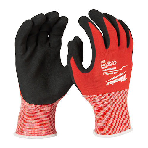 Milwaukee 48-22-8903 Cut Resistant Nitrile Dipped Gloves, ANSI Cut Level 1 - XLarge (1pr) Product image for Milwaukee 48-22-8903 Cut Resistant Nitrile Dipped Gloves, ANSI Cut Level 1 - XLarge (1pr)