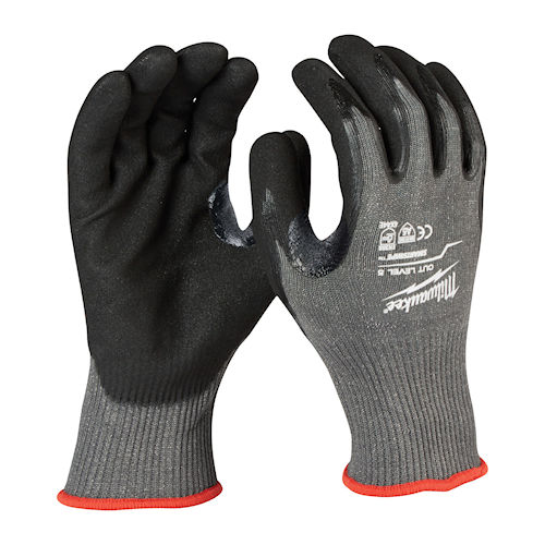 Milwaukee 48-22-8953 Cut Resistant Nitrile Dipped Gloves, ANSI Cut Level 5 - XLarge (1pr) Product image for Milwaukee 48-22-8953 Cut Resistant Nitrile Dipped Gloves, ANSI Cut Level 5 - XLarge (1pr)