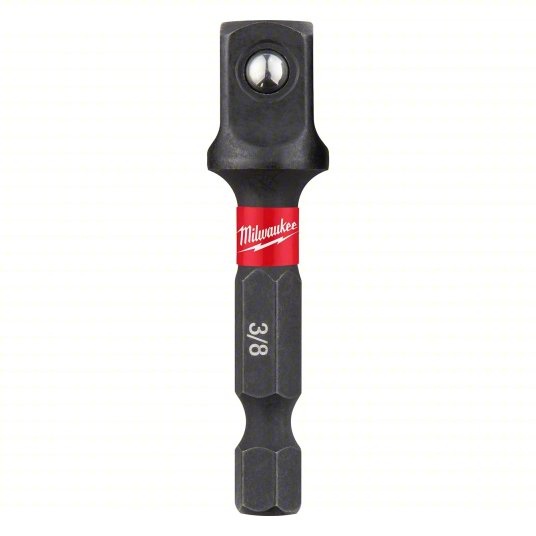 Product image for Milwaukee 48-32-5731 SHOCKWAVE™ 1/4" Hex to 3/8" Square Socket Adapter