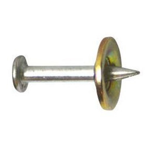Product image for ITW Ramset M100 1 Inch Plated Pin with Washer