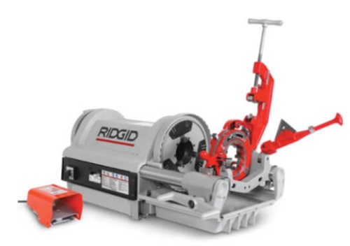 Product image for Ridgid 26092 Model 1224 Threading Machine, 120V 1-1/2hp 1-Phase, 1/4" to 4" Pipe Capacity