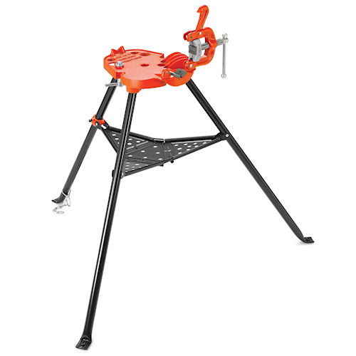 Product image for Ridgid Tool 36273 (460-6) 1/8" to 6" Capacity Portable TRISTAND® Chain Vise