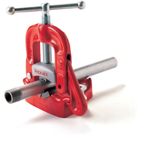 Product image for Ridgid 40100 Bench Yoke Vise, 25A 1/8" - 4" Pipe Capacity