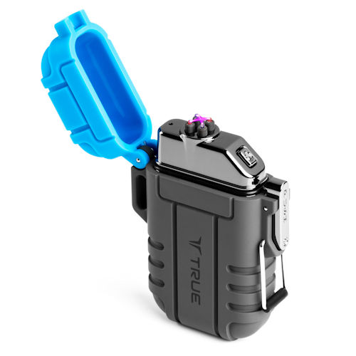 Product image for True Tools TRU-ACC-1000 TRUE® Plasma Lighter, Fuel-Free, Wind Proof, Micro-USB Rechargeable