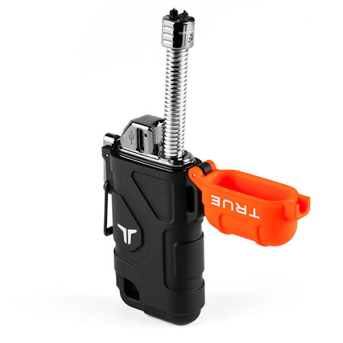Product image for True Tools TRU-ACC-1001 TRUE® Plasma Lighter XR, Fuel-Free, Wind Proof, Rechargeable
