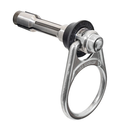 Product image for Werner A510300 R3 Reusable Swivel Concrete Anchor, 5000lb Min Breaking Strength, Stainless Steel