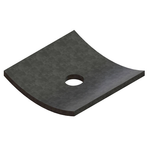 MacLean Power Systems J6822 21/2" x 21/2" x 3/16" Square Curved