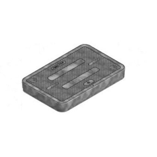 Product image for OLDCASTLE FHC101502SE00XYBLT LID FL09 T "ELECTRIC" GRY FLSH BLT DWN FL09 T 02006175