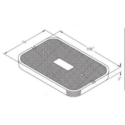 Product image for OLD 1007140 CTY N40T-ELECTRIC N40 LID B/D MKD ELECTRIC