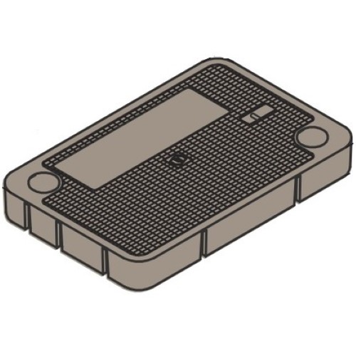 Product image for OLDCASTLE 1020010 CTY N09R-COMMUNICATION CONCRETE LID COMMUNICATION